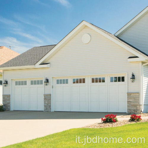 Modern New Black Section Panel Garage Door con